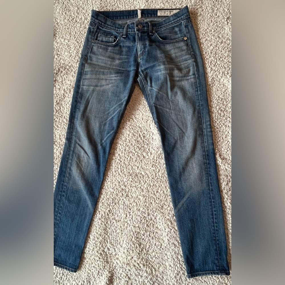 Rag and Bone The Dre Slim Boyfriend Jeans - Picture 11 of 16